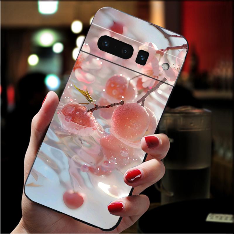 Obst Wassermelone Berry Orange Telefon Fall Für Google Pixel 8 7 Pro 7A 7 6A 6 Pro Pixel 8A 4A 3A 4 XL Pixel 5 6 4 3 3A XL
