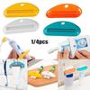 Multifunction Manual Toothpaste Dispenser Tube Clips Facial Cleanser Dispenser Squeezer Bathroom Accessories Easy To Use NoWaste
