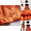 Enchanting Girls Halloween Witches Hat Fancy Dress Costume For Magical Parties