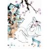 Framed Traditional Chinese Figure Art Poster with Free Shipping