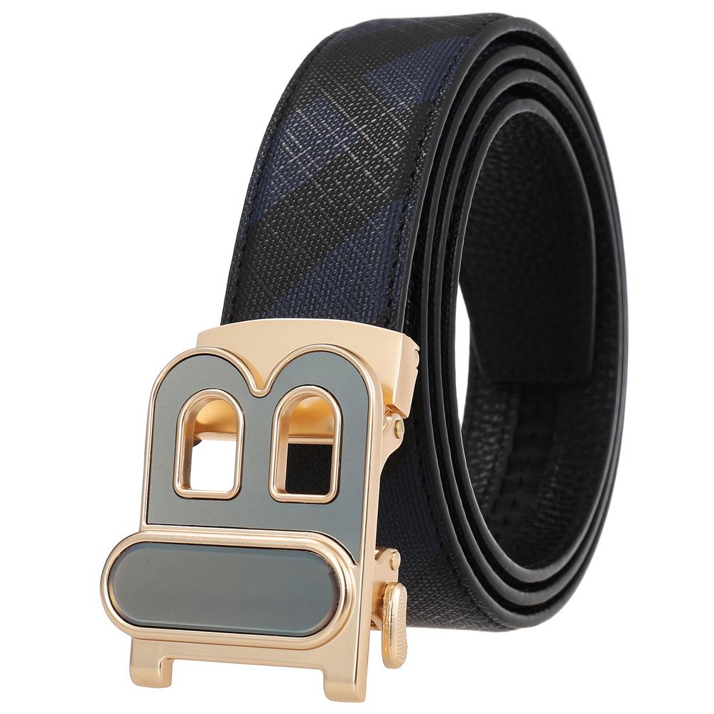 1Pcs Acessórios para cinto de cintura masculino, fivela automática Cinto de couro de vaca Ly36-35037-5