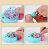 Portable Board Game Mini Fishing Toy Clock Work Power Realistic Fish Rod Interactive Toy For Kids Toddler Children Gift