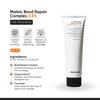 Minimalist Bond Repair Shampoo For Damaged Dry & Frizzy Hair With Maleic Bond Repair Complex 3.5% Sulphate & Paraben Free For Women & Men 100ml