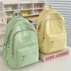 Kindergarten Small Schoolbag Girl College Student Cute High Value Letter Children's Small Backpack