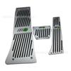 WLIB8 1set Aluminum Car Accelerator Pedal Mat for BMW F01 F02 F10 F20 F30 F31 F34 F48 F87 Car Accessories