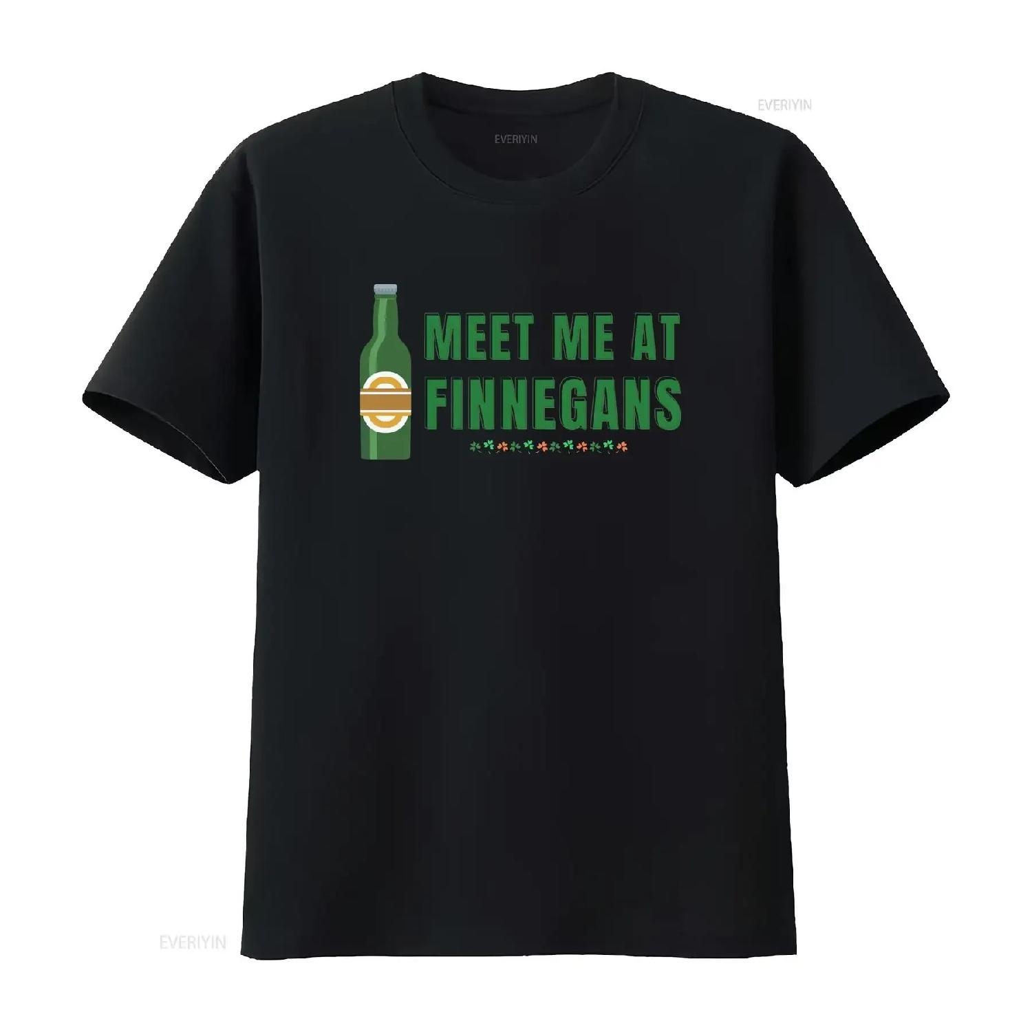 

Meet Me At Finnegans T Shirt Universal Studio Family Trip Studios Group vintage Washed Top For Everyday Wear designer clothes XXXXXL різнокольоровий