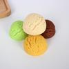 PVC Ice Cream Ball Dessert Prop for Display and Photography
