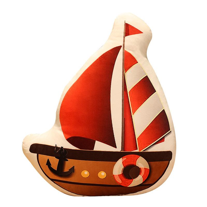 Kreatives Raketenflugzeug-Kissen für Meer, Land und Luft, Plüschtier, Astronautenpuppe, Sofakissen