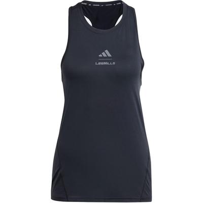 Womens Les Mills Graphic Tank Top Black Women Streetwear IX7982
