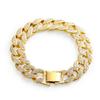 European and American Hip-hop Cuban Bracelet, Trendy Men's Style Nightclub Couple Bracelet