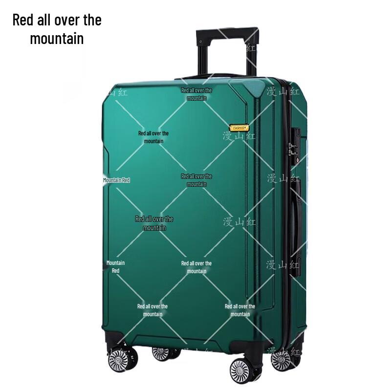 Manshanhong Commemorative Pressure-Resistant Luggage with Dual USB Charging