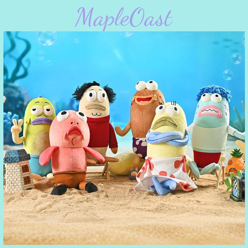 Peluche di Spongebob con Peluche Corto per Collezioni Divertenti per Bambini