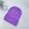 Autumn and Winter Ins Internet Celebrities Men's and Women's Colored Candy-colored Wool Hats Girlfriends' Clothing Couple Cold Hats Trendy Knitted Ha