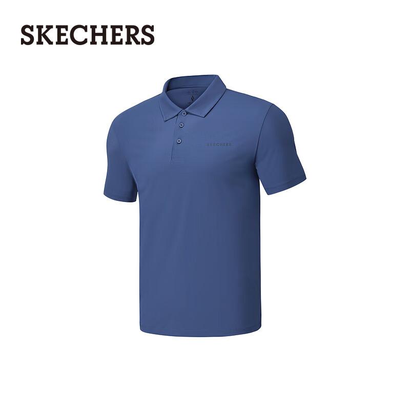 Skechers Men s Knit Short Sleeve POLO Shirt P225M085 XL