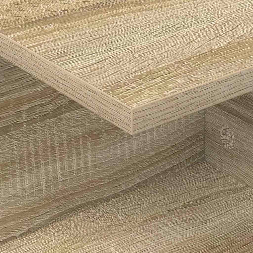 Nightstand Sonoma Oak 40 x 30 x 25 cm Wood Based Material
