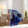 1pc Flannel Frozen II Elsa Anna Olaf Sven Kristoff Sofa Throw Blanket Bed Coverlet Gift Home Decoration