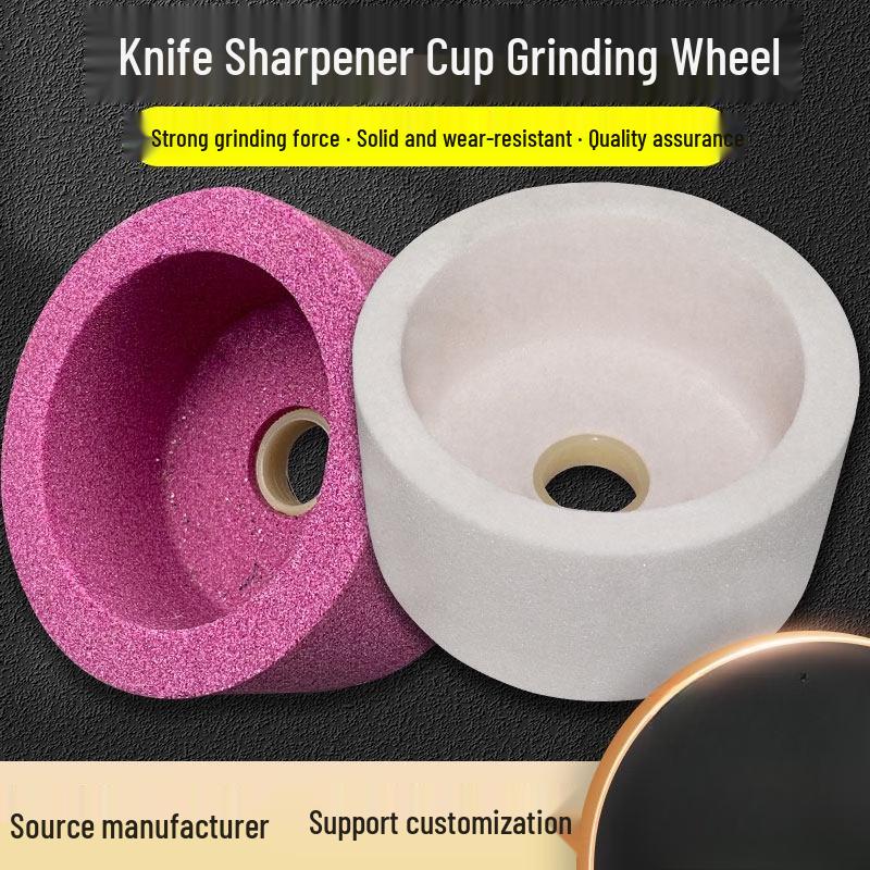 

White Corundum Cup Grinding Wheel, 80 Grit, 100x50x32mm