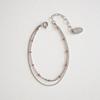 Pink Ball 2 Line Bracelet