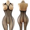 Open Crotch Bodystocking Women Sexy Adult Female Black Bodysuits Fishnet Lingerie Underwear Erotic Costumes Porn Underwear Ab11