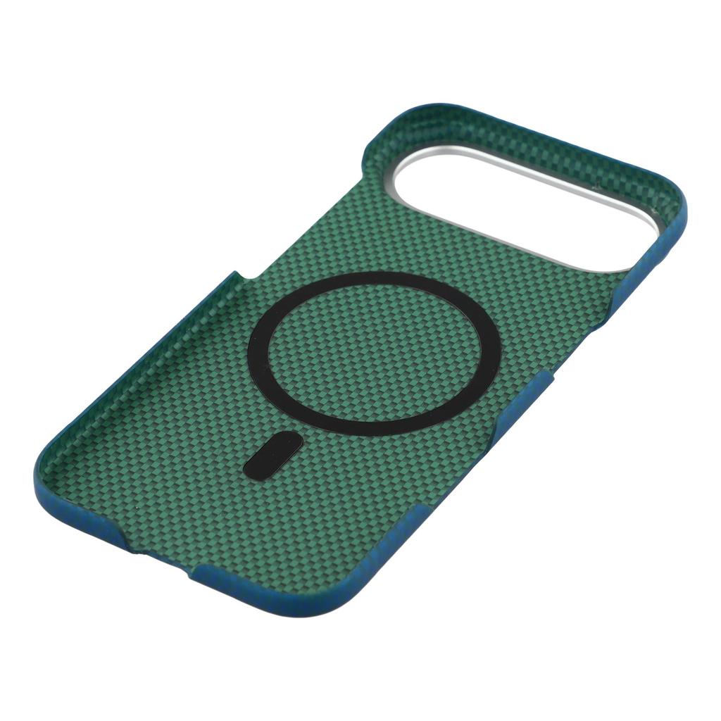 For iPhone Air Case Compatible with MagSafe Carbon Fiber Texture PC Phone Back Cover