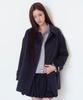 THE GREEN LAB Double Half Coat [Navy]