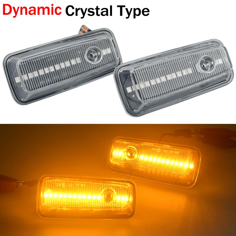 New Turn Signal Light For Mercedes Benz G Class W463 W461 G500 G550 G55 G63 G65 1986-2002 LED Dynamic Side Marker Repeater