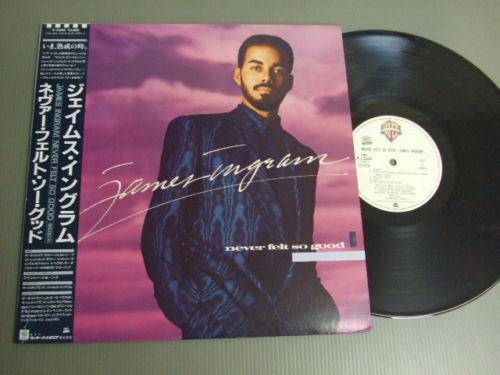

LP Record JAMES INGRAM - Never Felt So Good P13284 WARNER BROS 1986 Japan Soul/Funk Used