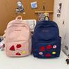 Schoolbag New Japanese Ins High Value Fresh and Sweet Fruit Bump Backpack Junior High School Students Lightweight Large Capacity Backpack