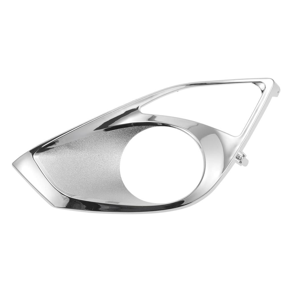 ABSOPRO Front Lower Bumper Fog Light Cover Inserts for Toyota Avalon Silver Tone 1 Front Left 2013-2015, ABS, Piece,