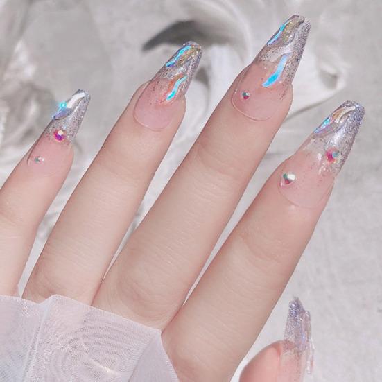 Maniküre Dekor flachen Boden DIY Handwerk Nagel Charme unregelmäßige Form Nagelkunst