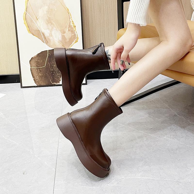 Модные весенне-осенние хиты продаж Высококачественная женская обувь Модные однотонные — фото 7