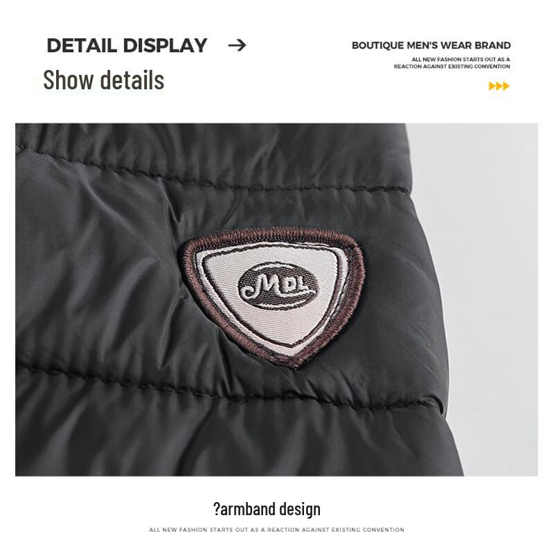 FIRS Men's Stand Collar Padded Jacket