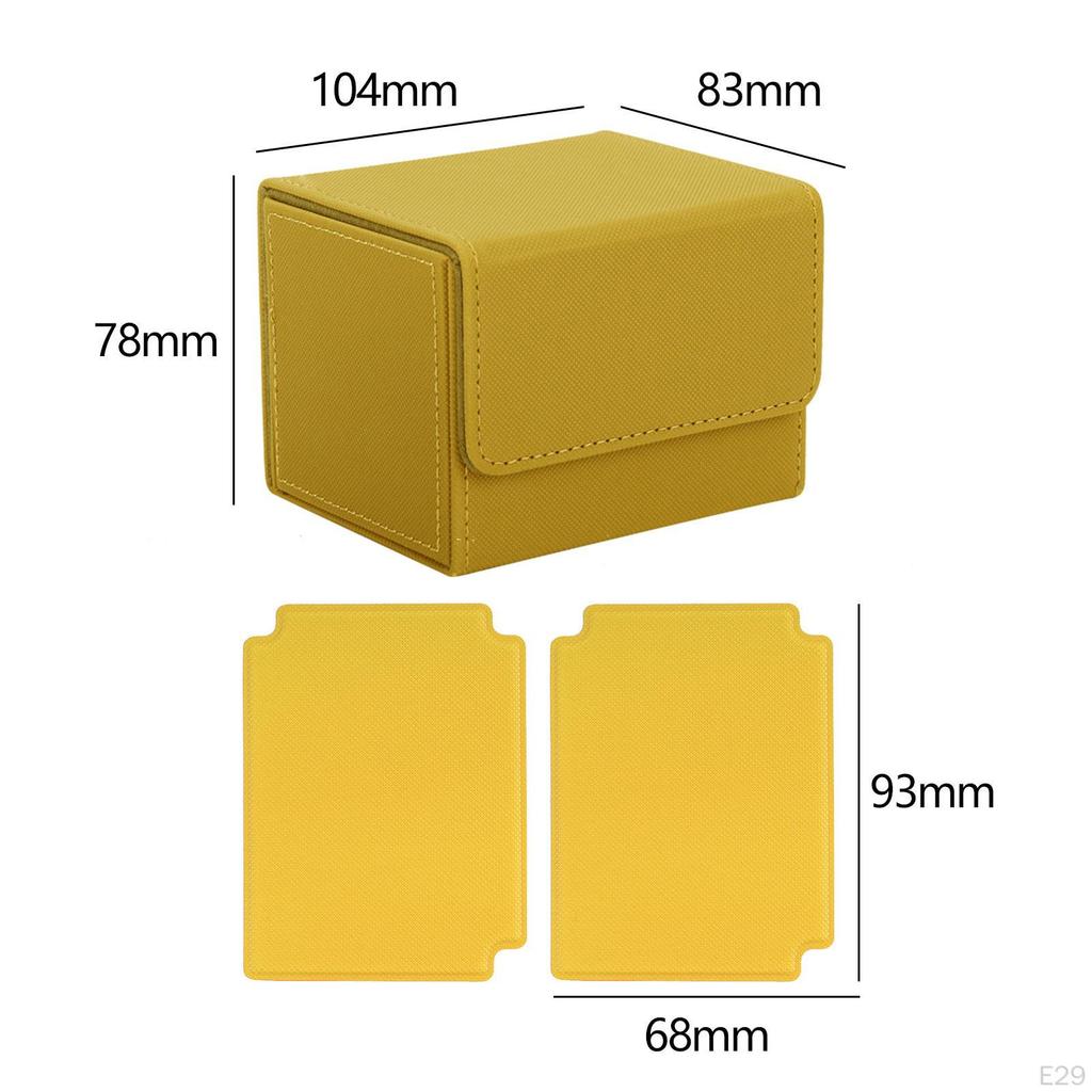 Scatola Mazzo Carte Custodia Carte Protettore Premium Custodia con Sleeves