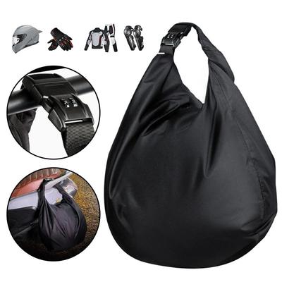 1 Stück Motorradhelm Tasche Kombinationsschloss Diebstahlschutz Gepäckaufbewahrungstasche Rider Tragbar Reise Motorrad Ausrüstung Tasche