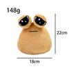 Alien Pou Plush Cartoon Pillow with Big Eyes - Cute & Funny 3D Doll