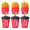 The Same Decompression Burger Fries Cola Pinch Toy Vent Bread Slow Rebound Decompression Toy