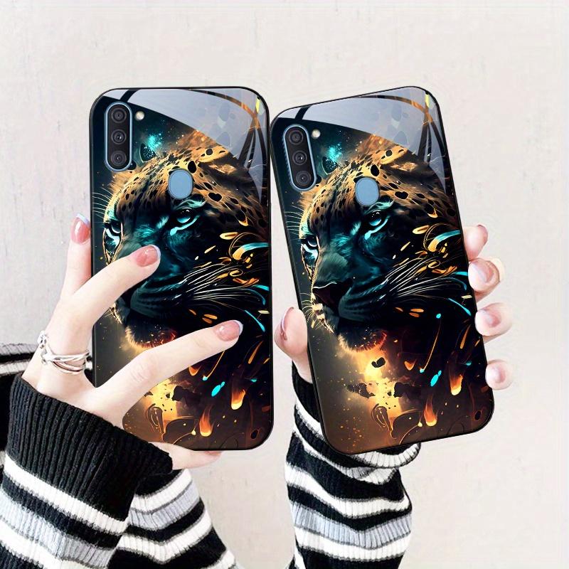 Cheetah assassin Exquisite luxury High-end PhoneCase Glass PhoneCase for Samsung Galaxy S26 S25 S24 S23 S22 S21 FE Ultra Plus