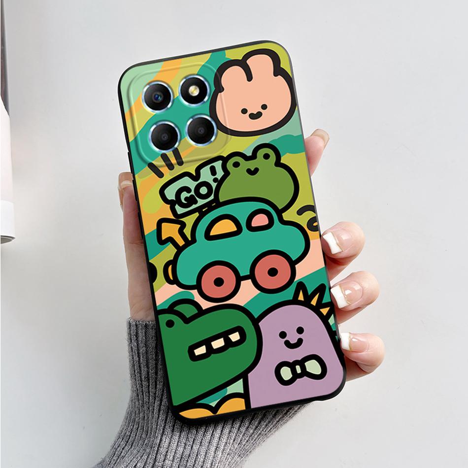 For Honor X6 5G Case VNE-LX1 VNE-LX2 VNE-LX3 Phone Cover Popular Astronaut Soft Funda For Honor X8 TFY-LX1 HonorX8 Bumper Coque