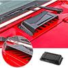 Carbon Fiber Hood Vent Hood Scoop Vent Cover for 1997-17 Jeep Wrangler TJ JK JKU