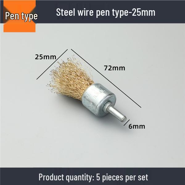 Steel Wire Brush Cup - Stainless Steel Rust Remover & Polishing Wheel for Angle Grinders