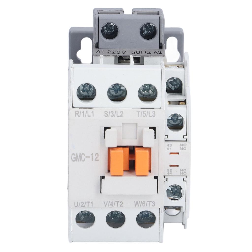 AC Contactor DIN Rail Mount Household Circuit Control Contactor 1NO 1NC 220V 50Hz 13A GMC‑12