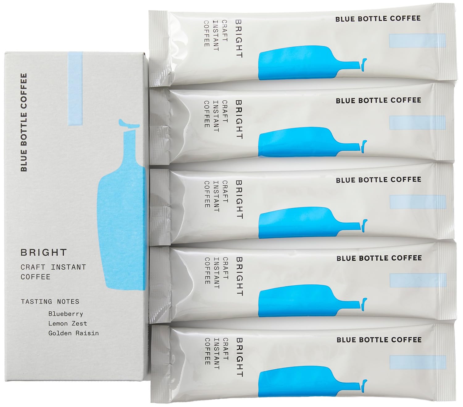 

Blue Bottle Coffee Bright Craft Instant Coffee, 5-pack