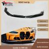 2021-IN BMW M4 G82 AE Style Carbon Fiber Front Lip Splitter