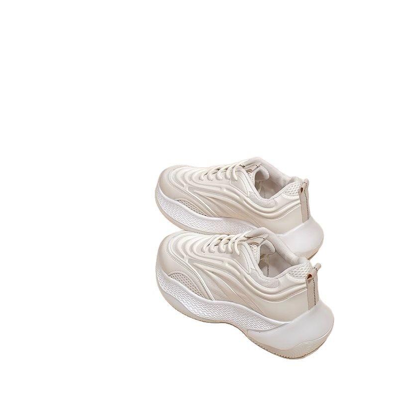 Platform Dad Shoes Women's Shoes New Spring and Autumn Student Little White Shoes Versatile Casual Sports Shoes Women