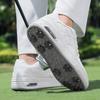 Große Größen 36-47 Damen und Herren Golfschuhe Anti-Rutsch-Spikes Golf-Sneaker Stoßdämpfend Golfer-Schuhwerk Outdoor-Wander-Sneaker