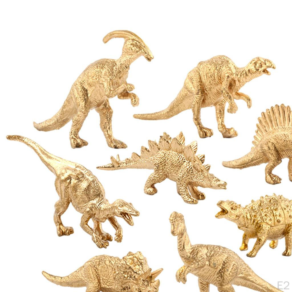 Hollow Prehistoric Dinosaur Toy Playset Figures Props Toys Party Favors Collectibles Ages 3+