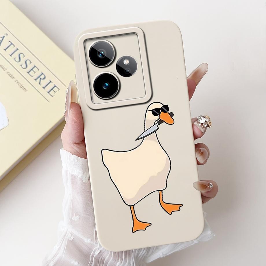 For Realme GT7 Case RealmeGT 7T New Candy Painted Back Cover Shockproof Soft TPU Phone Case For Realme GT 7 Pro GT7 T GT7T Shell