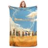 L-Lords Of The R-Rings  Warm Soft Blankets  Students Plush Throw Blanket Novelty Bedroom Flannel Bedspread Sofa Bed Cover