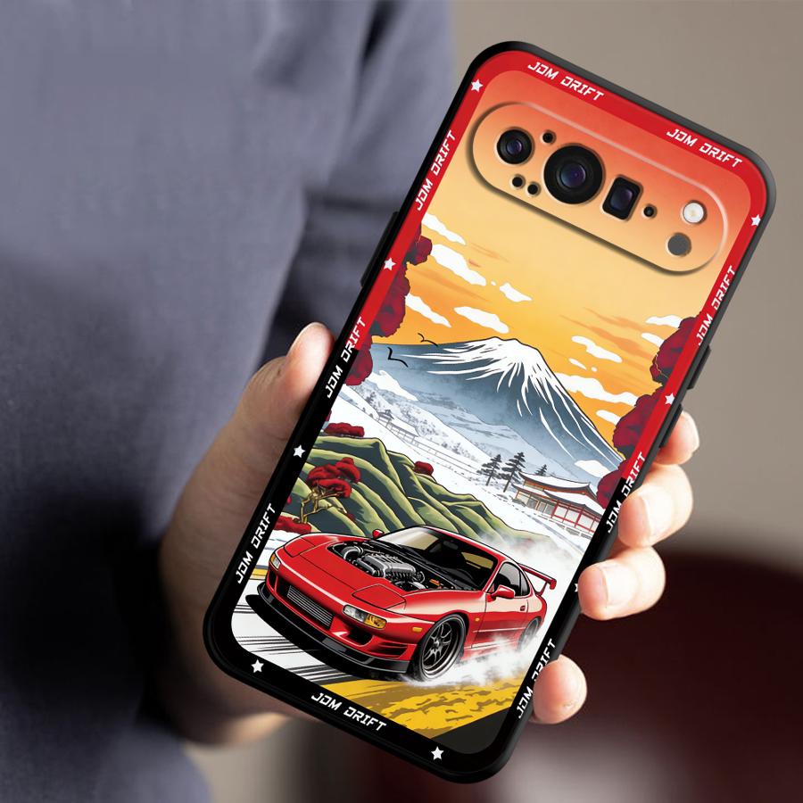 Funda Phone Cover Case for Google Pixel 10A 7a 10 9 Pro XL 9a 6 7 8 Pro 6a 8a JDM Sport Car