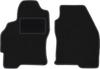 Černé přední rohože pro: Ford Mondeo MK2 kombi, sedan, liftback, hatchback (1996-2000)